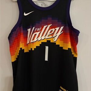 Nike The Valley Basketball Jersey - Black with Multicolor Accents